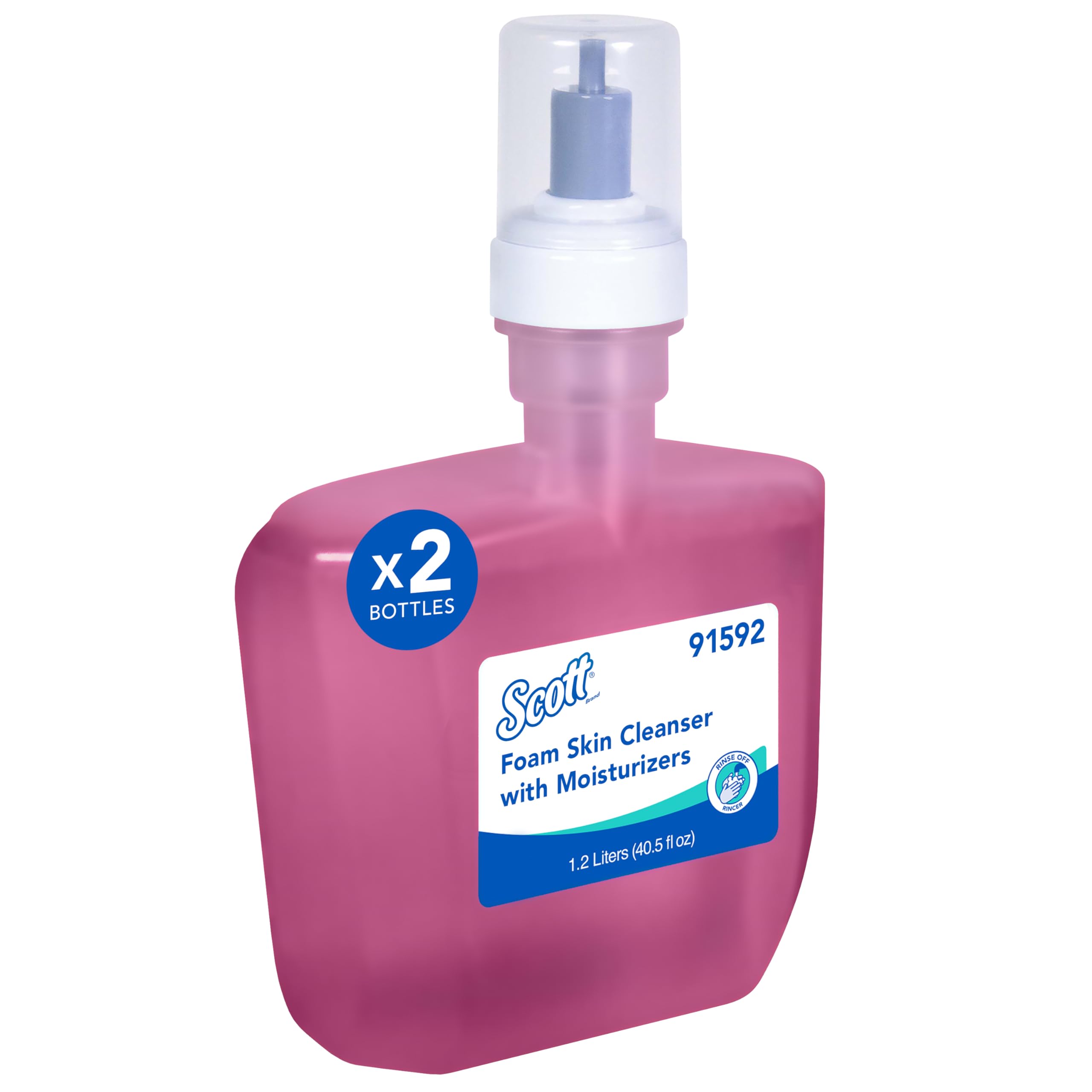 Scott Foam Hand Soap with Moisturizers (91592), Pink, Floral Scent